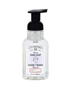 J.R. Watkins Hand Soap - Foaming - Lavender - 9 oz - Case of 6