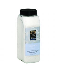 One With Nature Bath Salts - Dead Sea Mineral - Fragrance Free - 32 oz