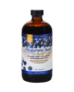 NeoCell Laboratories Hyaluronic Acid - Blueberry Liquid - 16 oz