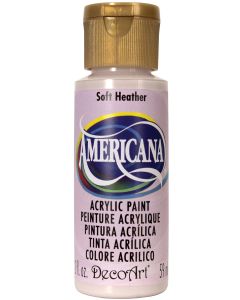 Deco Art Americana Acrylic Paint 2oz-Soft Heather - Opaque
