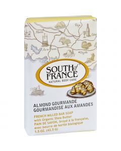 South of France Bar Soap - Almond Gourmande - Travel - 1.5 oz - Case of 12