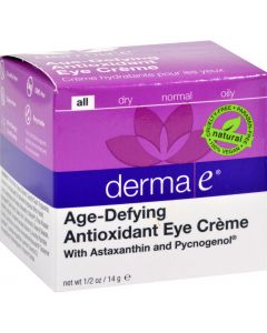 Derma E Age-Defying Eye Creme with Astaxanthin and Pycnogenol - 0.5 oz