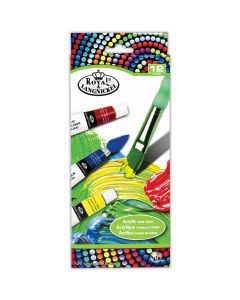 Royal Brush Acrylic Paint 12ml 12/Pkg-