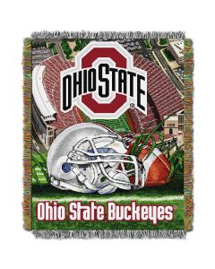 The Northwest Company Ohio State College "Home Field Advantage" 48x60 Tapestry Throw