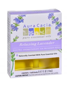 Aura Cacia Air Freshener Refill - Lavender - 3 Pack