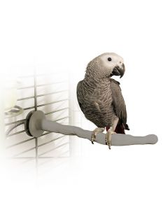 K&H Pet Products Bird Thermo-Perch Gray 14.5" x 2" x 2"