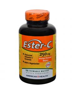 American Health Ester-C Orange - 250 mg - 125 Wafers