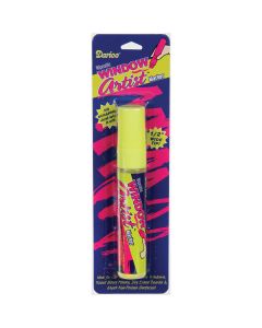 Darice Window Artist Marker .5"-Yellow