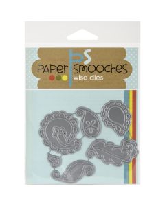 Paper Smooches Die-Paisleys