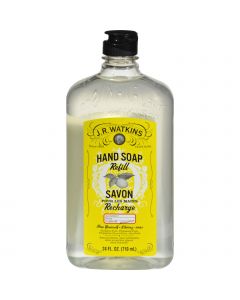 J.R. Watkins Liquid Hand Soap - Refill - Lemon - 24 fl oz
