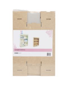 Kaisercraft Beyond The Page MDF Upright Shelves W/Drawer-12.5"X19.25"X4.25"