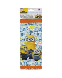Wilton Treat Bags 4"X9.5" 16/Pkg-Minions