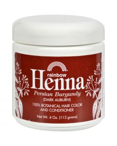 Rainbow Research Henna Hair Color and Conditioner Persian Burgundy Dark Auburn - 4 oz