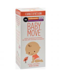 Wellements Baby Move Prune Concentrate with Prebiotics - 4 oz