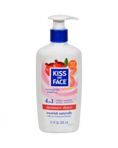 Kiss My Face Moisture Shave Pomegranate Grapefruit - 11 oz