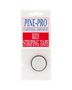 Pinepro Pine Car Derby Pinstripe .1875"X120"-Red