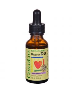 Child Life Childlife Vitamin D3 Natural Berry - 1 fl oz