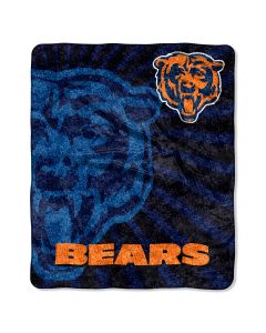 The Northwest Company Bears  50x60 Sherpa Throw - Strobe Series