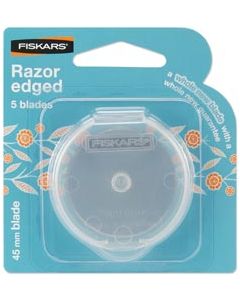 Fiskars Rotary Cutter Blade Refills-45mm 5/Pkg