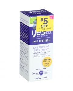 Yes to Blueberries Eye Firming Treatment - Age Refresh - .5 oz