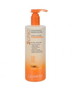 Giovanni Hair Care Products 2chic Conditioner - Ultra-Volume Tangerine and Papaya Butter - 24 fl oz