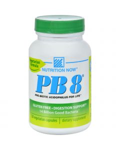 Nutrition Now PB 8 Pro-Biotic Acidophilus For Life - 120 Vegetarian Capsules