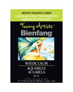 Speedball Art Products Young Artists Trading Cards 2.5"X3.5" 10/Pkg-Watercolor