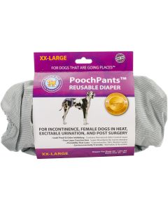 PoochPad PoochPants Reusable Dog Diaper-XX-Large-90 To 120lbs