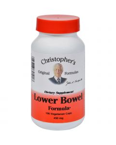 Dr. Christopher's Formulas Dr. Christopher's Original Formulas Lower Bowel Formula - 450 mg - 100 Vcaps