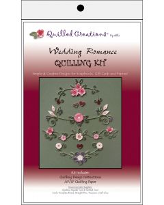 Quilled Creations Quilling Kit-Wedding Romance