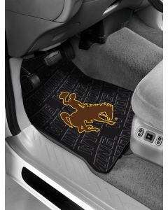 The Northwest Company Wyoming College Car Floor Mats (Set of 2) - Wyoming College Car Floor Mats (Set of 2)