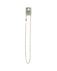 Vintaj Metal Chain 18"-Flat Link 2mm 1/Pkg