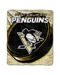 The Northwest Company Penguins 50"x60" Sherpa Throw (NHL) - Penguins 50"x60" Sherpa Throw (NHL)