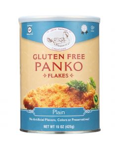 Jeff Nathan Creations Bread Crumbs - Panko Flakes - Plain - Gluten Free - 15 oz - case of 12