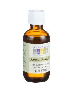 Aura Cacia Essential Oil - Brightening Sweet Orange - 2 oz