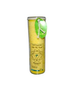 Aloha Bay Unscented Chakra Jar Protection Manipura Yellow - 1 Candle