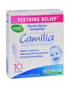 Boiron Camilia - Teething Relief - 10 Doses
