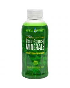 Natural Vitality Plant Sourced Minerals - Liquid Concentrate - 16 fl oz
