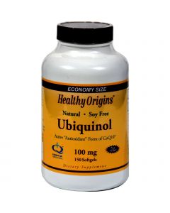 Healthy Origins Ubiquinol Kaneka QH - 100 mg - 150 Softgels