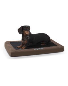 K&H Pet Products Comfy n' Dry Indoor-Outdoor Pet Bed Small Green 18" x 26" x 2.5"