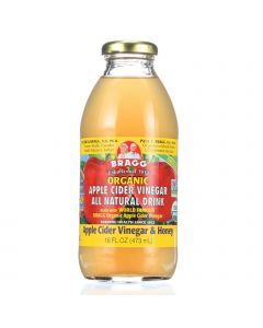 Bragg Apple Cider Vinegar Drink - Organic - ACV and Honey - 16 oz - case of 12
