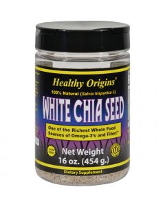 Healthy Origins White Chia Seeds - 16 oz