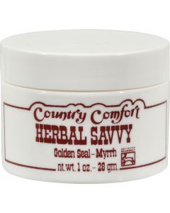 Country Comfort Herbal Savvy Golden Seal-Myrrh - 2 oz