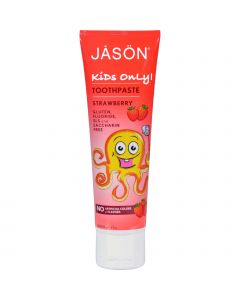 Jason Natural Products Jason Kids Only Toothpaste Strawberry - 4.2 oz