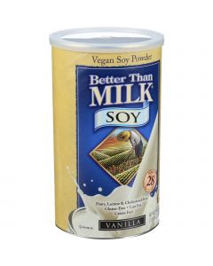 Better Than Milk Vegan Soy Powder - Vanilla - 22.4 oz (Pack of 3) - Better Than Milk Vegan Soy Powder - Vanilla - 22.4 oz (Pack of 3)