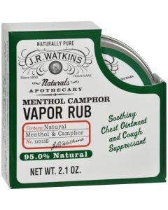 J.R. Watkins Menthol Vapor Rub - 2.1 oz