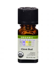 Aura Cacia Organic Essential Oil - Clove Bud - .25 oz