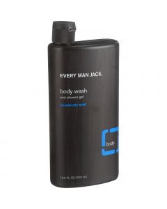 Every Man Jack Body Wash - Signature Mint - 16.9 oz