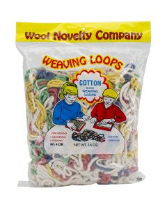 Wool Novelty Cotton Weaving Loops 16oz-Assorted