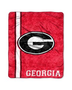 The Northwest Company Georgia College "Jersey" 50x60 Sherpa Throw